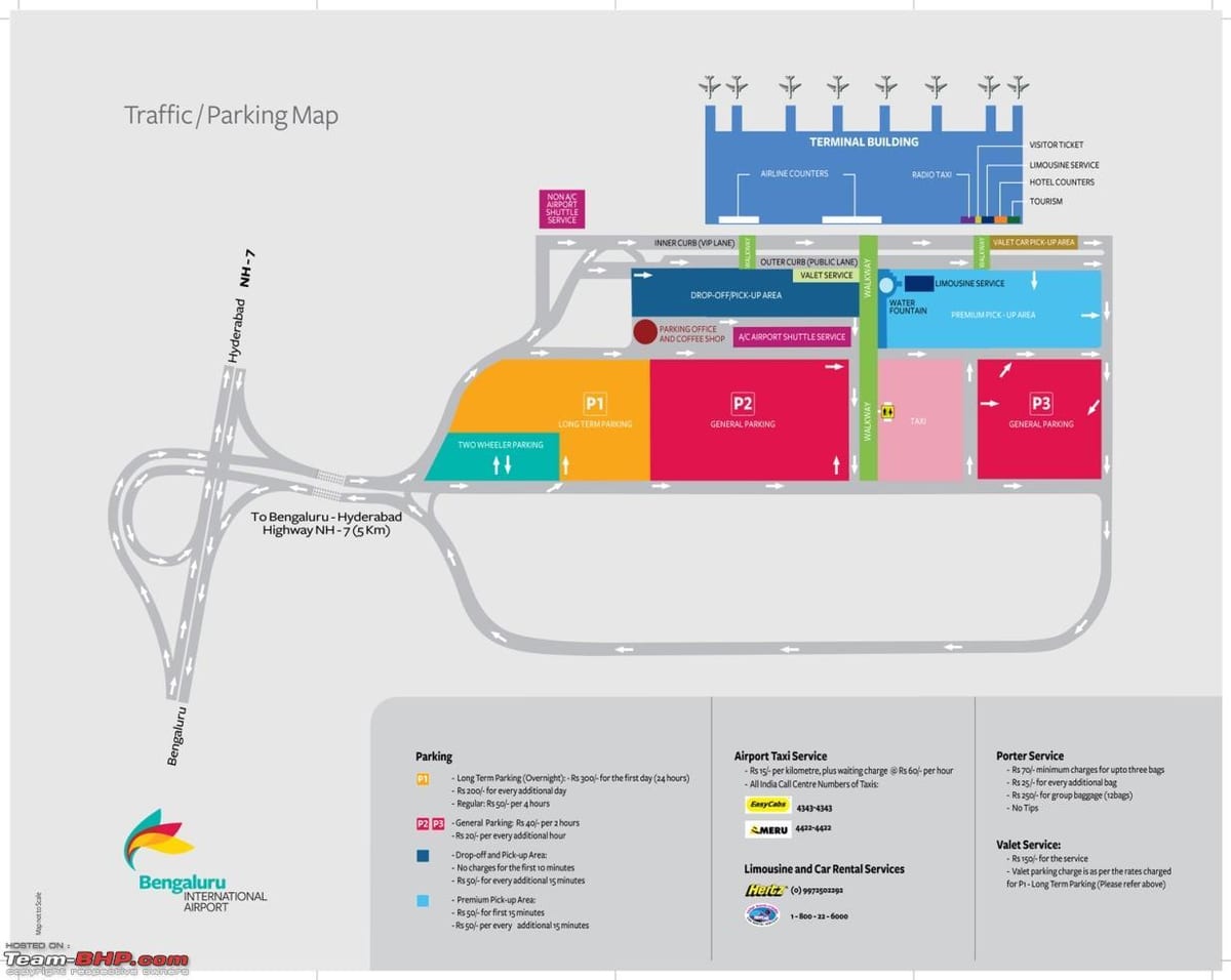 aeroportul Bangalore arată hartă
