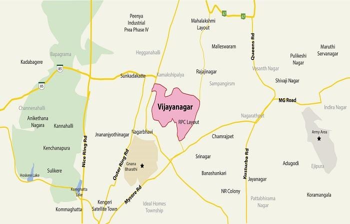harta Vijayanagar Bangalore